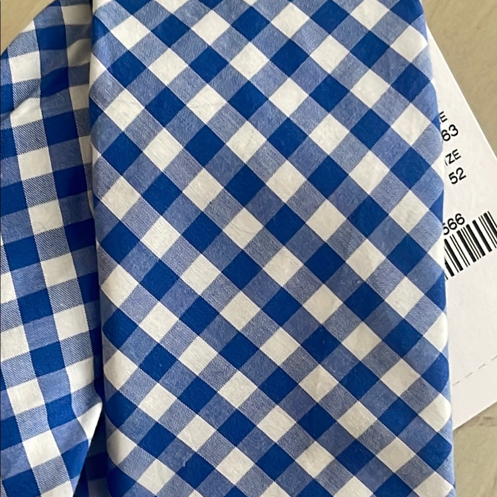 CREWCUTS TIE 52” - Blue and White Gingham - Picture 10 of 10